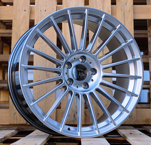 R19x9  5X112  ET  40  66.6  IN005  (IN0284)  Hyper Silver (HS)  For BMW  (K7)  (Rear+Front ALPINA (AKC 90 Eur)) (1 foto / 1)