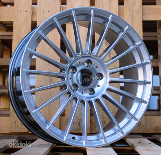 R19x9  5X112  ET  40  66.6  IN005  (IN0284)  Hyper Silver (HS)  For BMW  (K7)  (Rear+Front ALPINA (AKC 90 Eur))