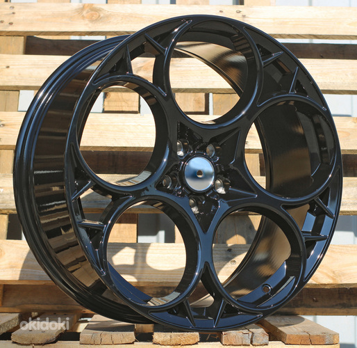 R19x8.5  5X110  ET  34  65.1  I5660  Black (BL)  For ALFA  (K7)  ((ET31) Front+Rear)