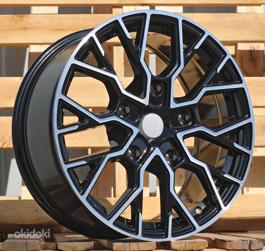 R18x8  5X160  ET  48  65.1  I5658  Black Polished (MB)  For FORD  (Z6+Z3)