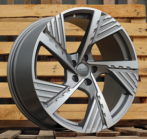 R19x8  5X112  ET  34  66.5  I5639  Grey Polished Half Matt (MGHM)  For AUD  (P2)  ((AKC 110 Eur)) (1 foto / 1)