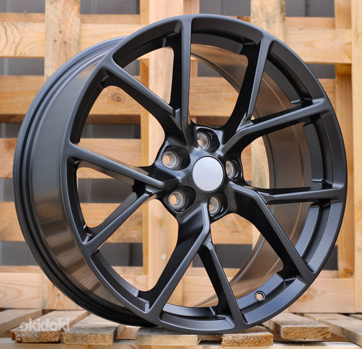 R18x8  5X108  ET  45  63.4  I5602  Black Half Matt (BLHM)  For FORD  (Z6)  (New Model)