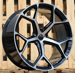 R19x8.5  5X112  ET  40  66.5  I5598  (FBX112)  Black Polished (MB)  For AUD  (K7)  (HYBRID FORGED) (1 foto / 1)