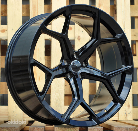 R19x8.5  5X112  ET  32  66.5  I5598  (FBX112)  Black (BL)  For AUD  (P2)  (HYBRID FORGED)
