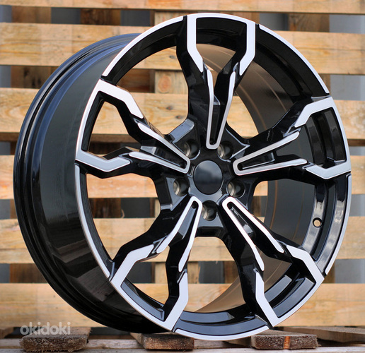 R19x8  5X112  ET  28  66.6  I5596  Black Polished (MB)  For BMW  (K7)  (X3)