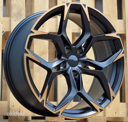 R19x8.5  5X112  ET  40  57.1  I5572  (FBX220)  Black Polished Half Matt Cooper (MBHMC)  For CUPRA  (K8+Z7)  (HYBRID FORGED)