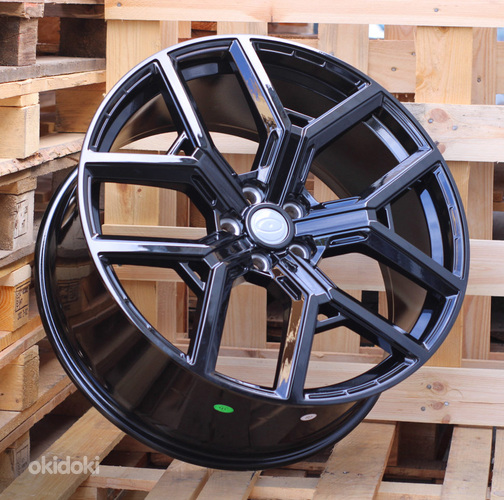 R22x10  5X120  ET  38  72.6  I5562  (IN886)  Black Half Matt (BLHM)  For LAND  (K7)  (Satin Black)