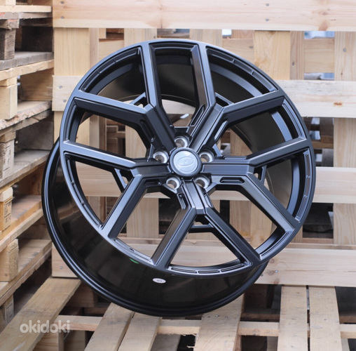R22x9.5  5X120  ET  40  72.6  I5562  (FBX208)  Black (BL)  For LAND  (Z5)  (HYBRID FORGED)