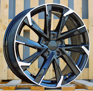 R18x7.5  5X114.3  ET  40  60.1  I5547  Black Polished Half Matt (MBHM)  For TOYOT  (P1+Z5) (1 foto / 1)