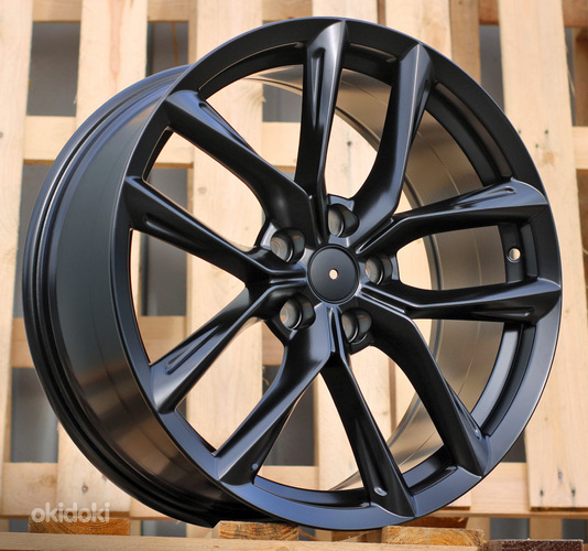 R20x9.5  5X114.3  ET  35  64.1  I5552  Black Half Matt (BLHM)  For TESLA  (K7)  (Model 3 (FRONT+ REAR))