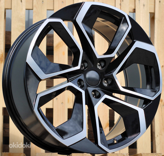 R19x8.5  5X112  ET  45  57.1  I5561  Black Polished (MB)  For SKODA  (P1)