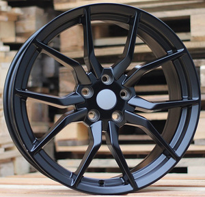 R19x8  5X108  ET  45  63.4  I5406  Black Matt (BM)  For FORD  (P1)  (Matt Black) (1 foto / 1)