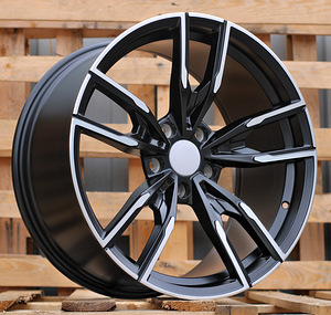 R19x8.5  5X112  ET  25  66.6  I5478  Black Polished Half Matt (MBHM)  For BMW  (Z3)  (Rear+Front) (1 foto / 1)