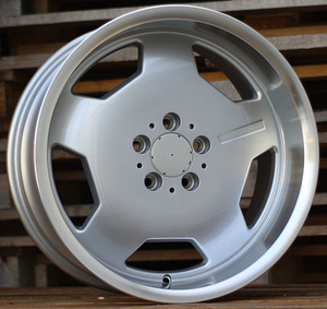 R18x9  5X112  ET  30  66.6  I5270  Silver+Polished Lip (SP)  For MER  (P1+K7+Z7)  (MONOBLOCK Style) (1 foto / 1)