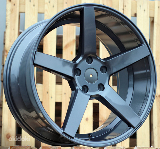 R19x8.5  5X120  ET  35  72.6  I5173  Grey (GR)  For RACIN  (P2)  (Rear+Front  Style Vossen)