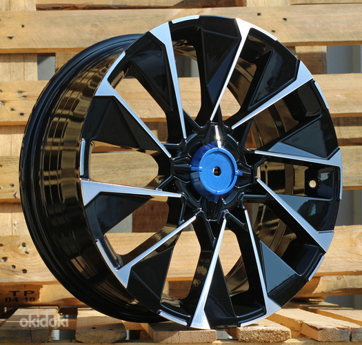 R17x7  4X100  ET  37  60.1  I2102  Black Polished (MB)  For RENAU  (Z5)