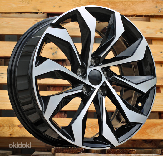 R19x8  5X112  ET  41  57.1  I1139  Black Polished (MB)  For SKODA  (M)  (Kodiaq New Model)