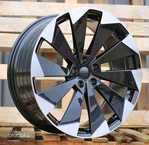 R21x9  5X112  ET  42  57.1  I1141  Black Polished (MB)  For SKODA  (K7)  (Enyaq (Front+Rear))