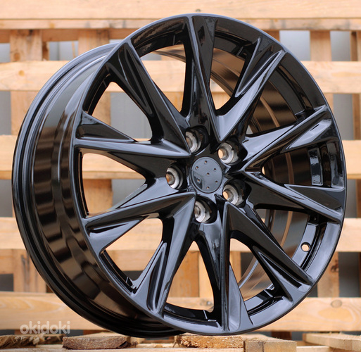 R19x7.5  5X114.3  ET  45  67.1  I1102  (L2058)  Black (BL)  For MAZDA  (R)