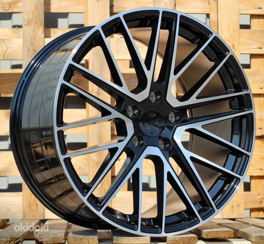 R21x9.5  5X130  ET  69  71.6  I0375  Black Polished (MB)  For PORCH  (K7)  (Rear+Front)