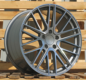 R21x9.5  5X130  ET  69  71.6  I0375  Grey Polished (MG)  For PORCH  (Z5)  (Rear+Front) (1 foto / 1)