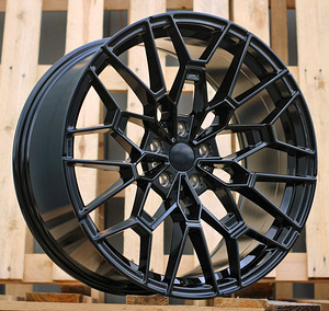 R20x8.5  5X112  ET  26  66.6  I0384  Black (BL)  For BMW  (K3+Z5)  (Rear+Front) (1 foto / 1)