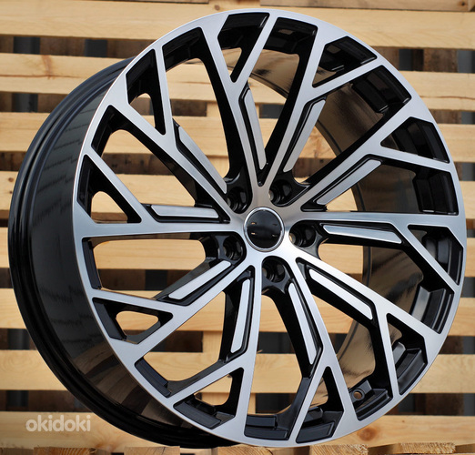 R21x9  5X112  ET  35  66.5  I0337  (A5837)  Black Polished (MB)  For AUD  (P)  (Audi A8)
