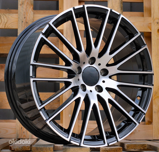 R19x8.5  5X112  ET  35.5  66.6  I0341  Black Polished (MB)  For MER  (Z6)