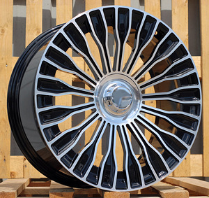 R20x8.5  5X112  ET  36  66.6  I0313  (FBX227)  Black Polished (MB)  For MER  (K7)  (HYBRID FORGED Front+Rear) (1 foto / 1)