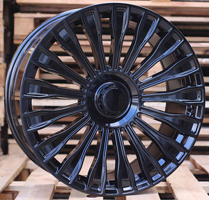 R20x8.5  5X112  ET  38  66.6  I0313  Black (BL)  For MER  (P2)  (Rear+Front) (1 foto / 1)