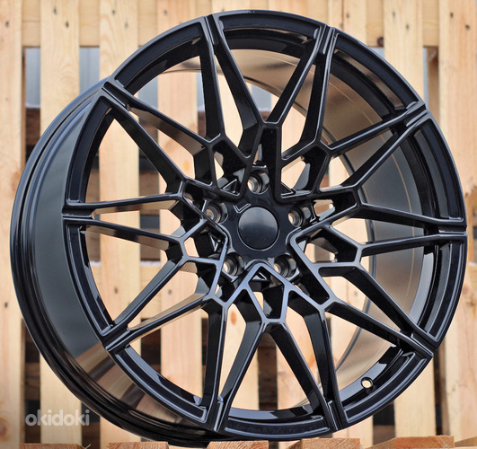 R20x8.5  5X112  ET  25  66.6  I0293  Black (BL)  For BMW  (P2+P1+M)  (Rear+Front)
