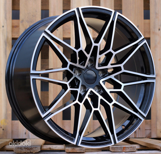 R17x7.5  5X120  ET  37  72.6  I0293  (XF023)  Black Polished (MB)  For BMW  (R)