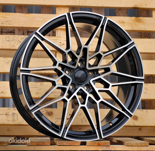 R18x9  5X120  ET  40  72.6  I0293  Black Polished (MB)  For BMW