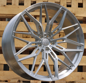 R23x11  5X112  ET  35  66.6  HXF02  Brush Silver (BS)  For HAXER  (K3)  (FORGED  (NEW Model) Rear+Front) (1 foto / 1)
