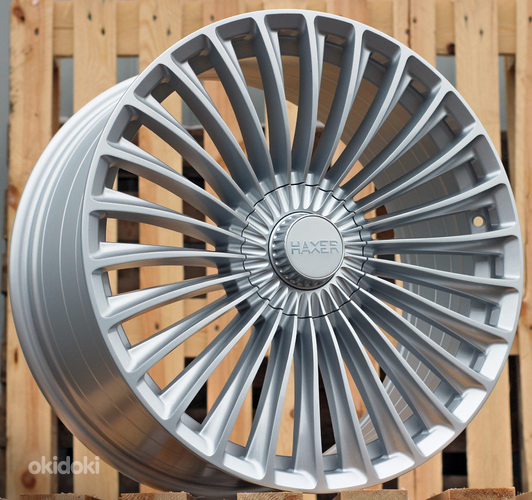 R19x9.5  5X112  ET  35  66.6  HX09F  Silver Shining (SS)  For HAXER  (K4)  (HYBRID FORGED (For car Mercedes Benz))