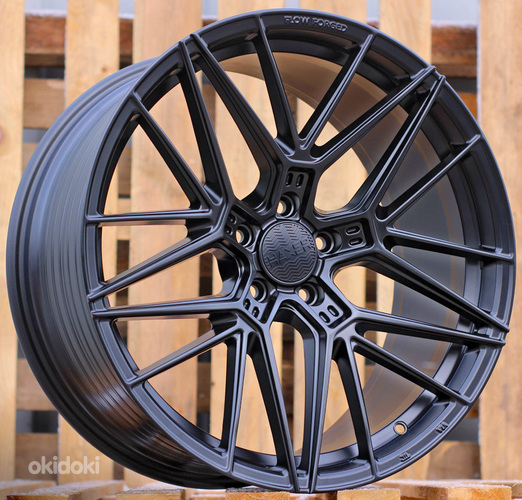 R20x8.5  5X112  ET  35  66.5  HX07F  Black Half Matt (BLHM)  For HAXER  (P2)  (HYBRID FORGED)