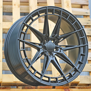 R18x8  5X112  ET  34  66.5  HX046F  Black Half Matt (BLHM)  For HAXER  (A)  (HYBRID FORGED) (1 foto / 1)