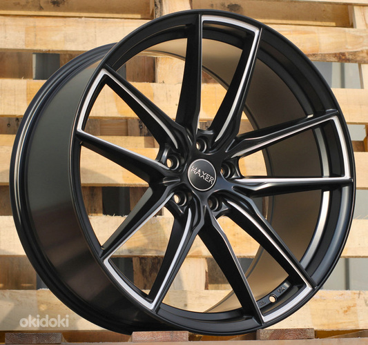 R19x8  5X112  ET  40  66.5  HX045  Black Half Matt (BLHM)  For HAXER  (Z2)  (Milling)