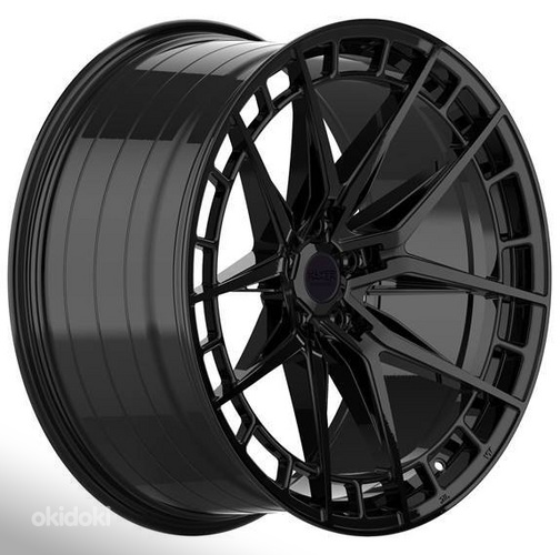 R19x8.5  5X108  ET  40  67.1  HX046F  Black Half Matt (BLHM)  For HAXER