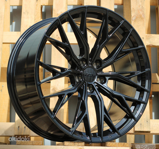 R20x9.5  5X112  ET  40  66.6  HX042  (IN0387)  Black (BL)  For HAXER  (Z5+Z7)  (Rear+Front)