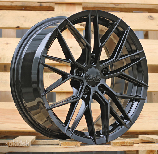 R17x7.5  5X108  ET  40  67.1  HX035  Black (BL)  For HAXER  (Z5)  (HYBRID FORGED)