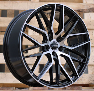 R20x8.5  5X114.3  ET  40  73.1  HX035  (B5902)  Black Polished (MB)  For HAXER  (K4) (1 foto / 1)