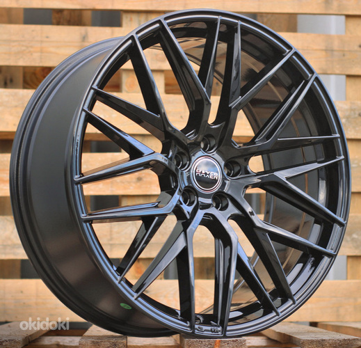 R18x8  5X120  ET  35  72.6  HX035  (B5902)  Black (BL)  For HAXER  (K4)