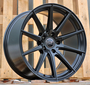 R19x9  5X120  ET  20  72.6  HX034  (B5797)  Black Half Matt (BLHM)  For HAXER  (Z7)  (Rear+Front) (1 foto / 1)