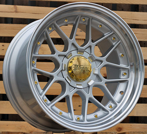 R17x8.5  8X100/114  ET  30  73.1  HX025  (LU1879)  Silver+Polished Lip (SP)  For HAXER  (P1)  (Rear+Front) (1 foto / 1)