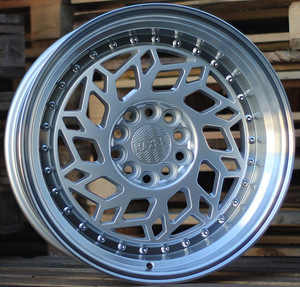 R17x9  10X112/120  ET  20  74.1  HX027  Silver+Polished Lip (SP)  For HAXER  (R) (1 foto / 1)