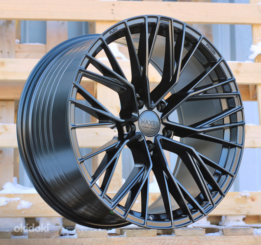 R21x8.5  5X112  ET  34  66.5  HX024F  (F826)  Black Half Matt (BLHM)  For HAXER