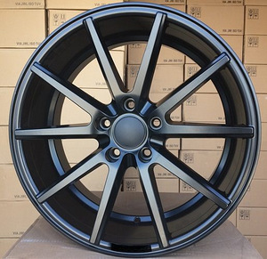 R20x9  5X114.3  ET  35  70.5  HX014  (QC2211)  Black Half Matt (BLHM)  For HAXER  (P1)  ((AKC 90 Eur)) (1 foto / 1)