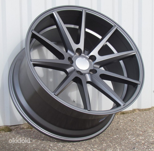 R21x10.5  5X112  ET  40  66.6  HX012  Graphite Half Matt (GRHM)  For HAXER  (P)  (Rear+Front)