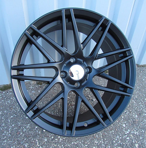 R16x5.5  4X100  ET  30  60.1  HX013  (E269165512S)  Black Half Matt (BLHM)  For SMART  (R)  (Front) (1 foto / 1)